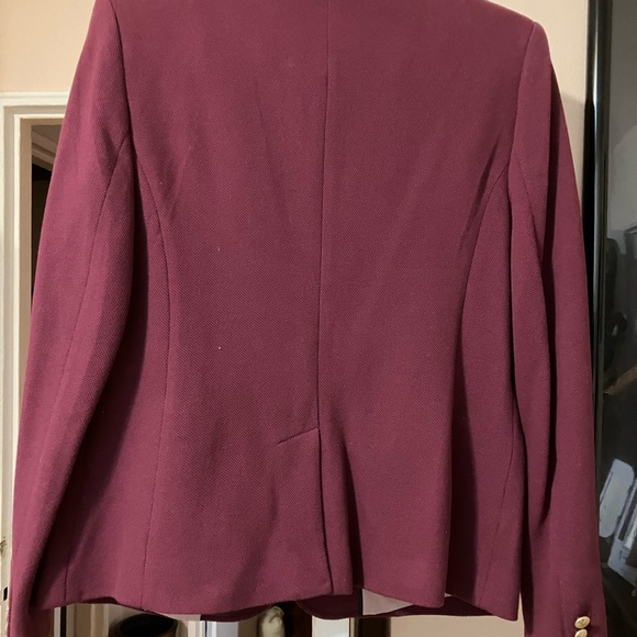 CRANBERRY BANANA REPUBLIC BLAZER - Picture 3 of 3
